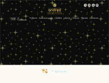 Tablet Screenshot of fundacionandrea.info